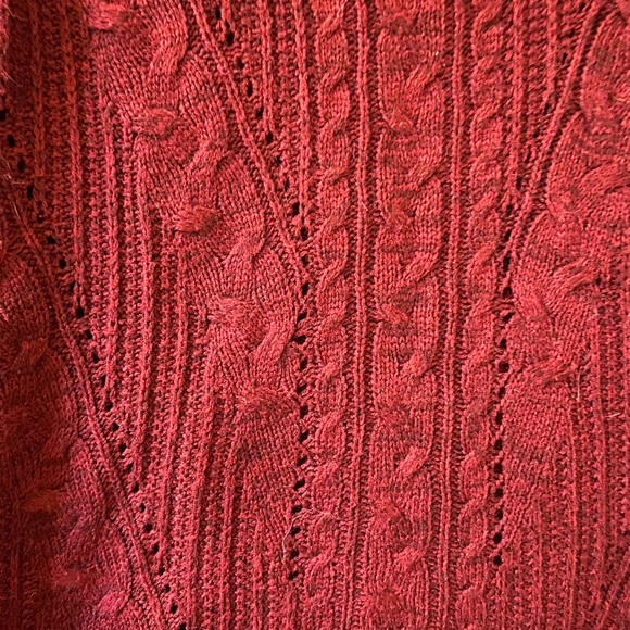 Perfect Pull Over Red Sweater - Picture 4 of 5